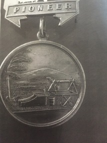 Photograph, Old Colonists' Association Ballarat Medallion made out to Patrick O. Sullivan
