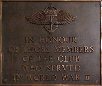 Photograph - Photograph - Colour, Ballarat Old Colonists' Club World War Two Memorial