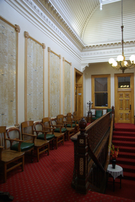 Photograph - Colour, Clare Gervasoni, Interior View of the Ballarat Old Colonists' Hall, 2015, 09/05/2017