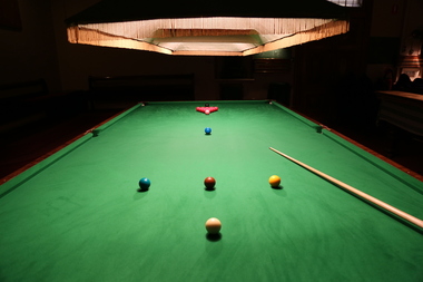 Photograph - Colour, Billiard Table at the Ballarat Old Colonists' Hall, 2017, 23/03/2017
