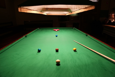 Photograph - Photograph - Colour, Lisa Gervasoni, Billiard Table at the Ballarat Old Colonists' Hall, 2017, 23/03/2017