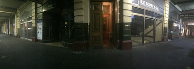 Photograph - Colour, Clare Gervasoni, Old Colonists' Association shops, Lydiard Street, 2017, 04/2017