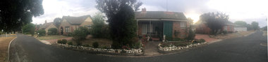 Photograph - Colour, Clare Gervasoni, Old Colonists' Association Cottages at Charles Anderson Grove, Ballarat, 2015, 07/12/2015