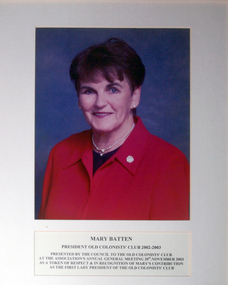 Photograph - Photograph - Colour, Mary Batten, 2003, 20/11/2003
