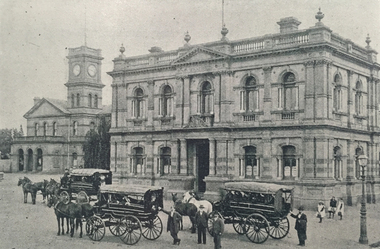 Image, Maryborough Town Hall and Port Office, c1903