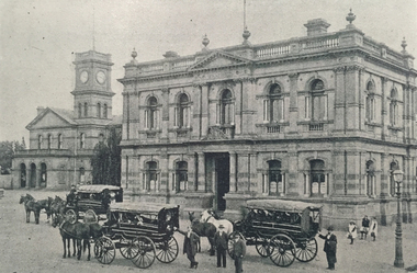 Image, Maryborough Town Hall and Port Office, c1903, c1903