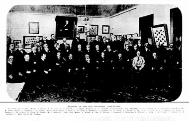 Photograph - Image, Members of the Old Colonists' Association, 1917, 1904