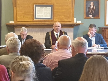 Jamie Sleep inducted as President of the Old Colonists' Association of Ballarat Inc.