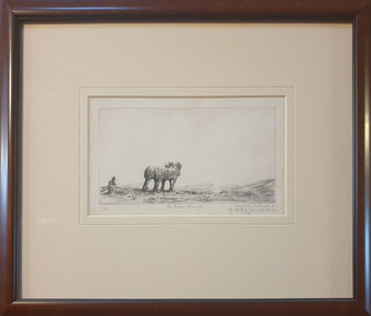 Work on paper, Harold Herbert, 'The Broken Plough' by Harold Herbert, 1921 – c.1923