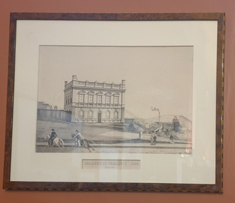 Work on paper, Francois Cogne, Chamber of Commerce 1859, 1859