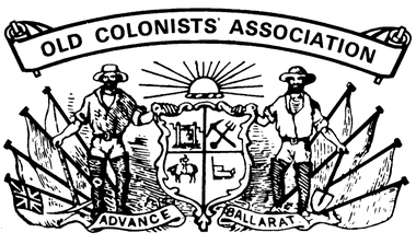 Photograph - Photograph - Colour, Lisa Gervasoni, Old Colonists' Association of Ballarat Inc. Coat of Arms