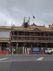 Photograph, Annelise Porter, UrbanID, Old Colonists' Hall under renovation, 2026, 05/2026