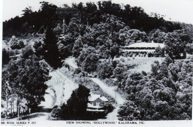 Photograph, View Showing 'Hollywood' Kalorama, Vic