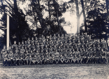 Photograph, Hubert Jeeves A.I.F. Group