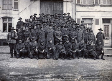 Photograph, Hubert Jeeves A.I.F. Group