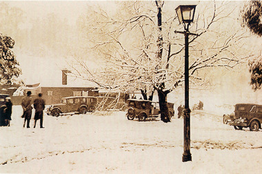 Photograph, Snow at FiveWays, Kalorama, 1931