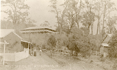 Photograph, Post Office Mt Dandenong North c1911, c1911