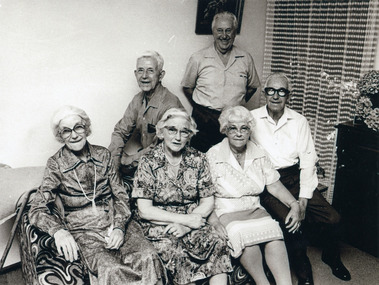 Photograph, Jeeves Family Group taken on Marjories 70th Birthday