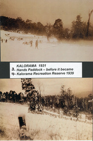 Photograph, Kalorama Snow Scenes 2 & 3, c1931