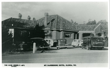 Photograph, Mount Dandenong Hotel, Olinda, Vic, c1950