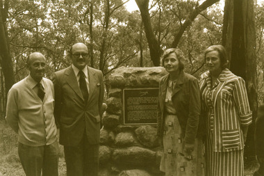Photograph, Group at the Kyeema Aircraft Crash Cairn 1978, 1978