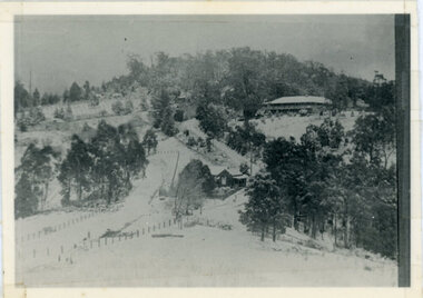 Photograph, Kalorama Gap Under Snow 1921, 1921