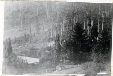 Photograph, View of valley looking south over 'Kalorama' towards falls, 1908