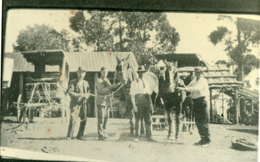 Photograph, Mountjoy Coach Yard 1920