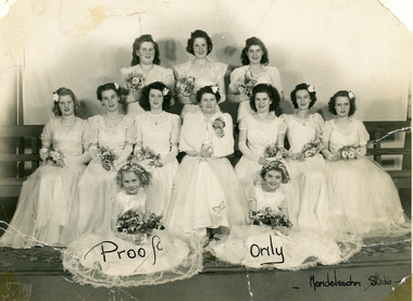 Photograph, Debutante Ball, Olinda, c1948