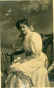 Photograph, Eunice Chapman nee Haddrick, late 1800s