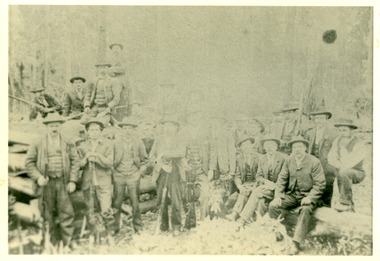 Photograph, Members of the Olinda Rifle Club