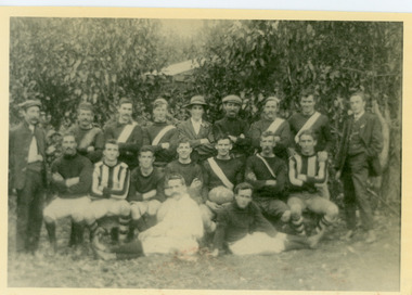 Photograph, Olinda Footballers 1909