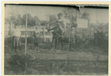Photograph, High Jump Olinda Sports Carnival 1909