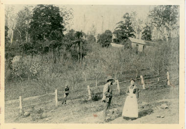 Photograph, George Dodd With Daughter Jessie 1890, 1890