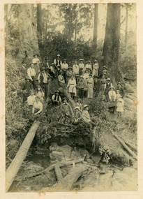 Photograph, Working Bee For Mt Dandenong School c1899, c1899