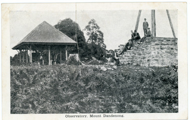 Photograph, Observatory, Mount Dandenong, early 1900s