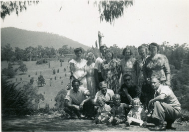 Photograph, Group at Maroondah Dam 1953, 1953