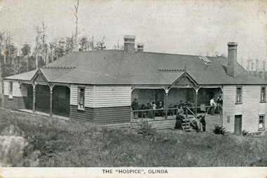 Photograph, The Hospice, Olinda, early 1900s