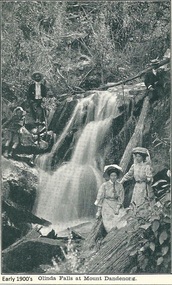 Photograph, Olinda Falls at Mt Dandenong, Early 1900s