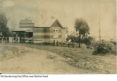 Photograph, Mt Dandenong Post Office Near Blythes Road