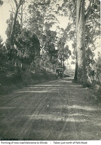 Photograph, Forming Of New Road Kalorama To Olinda, early 1920s