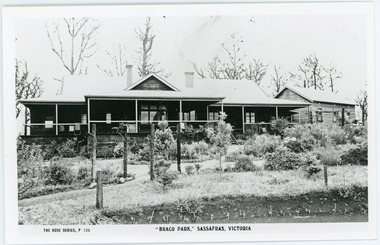 Photograph, Braco Park, c1913