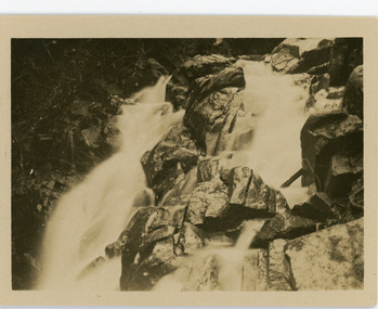 Photograph, Sherbrooke Falls, Sherbrooke, c1913