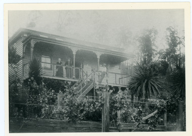 Photograph, Home of George and Sarah Barber c1905