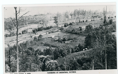 Photograph, Panorama at Sassafras, Victoria, c1930