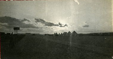Sunset over army camp, alban pearce-03.tif