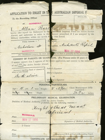 Australian application to enlist, alban pearce-25.tif, 17/05/1916