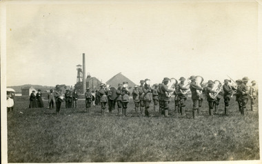 military brass band