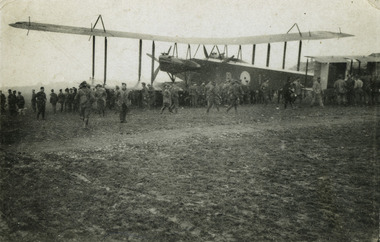 soldiers with plane