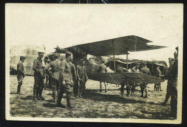 soldiers with plane